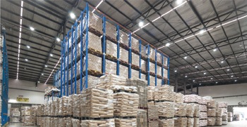 Energy-efficient lighting system for industry 