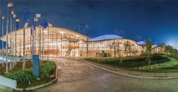 LED lighting system for convention hall