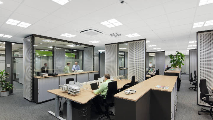 Pencahayaan modern untuk kantor dari Philips 