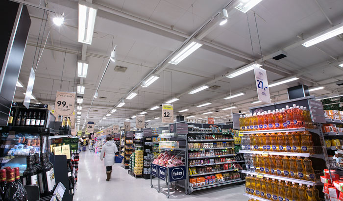 Supermercados Dansk com MASTER LEDtube