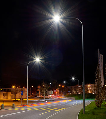 Street lighting with CityTouch in Gaiserwald, Switzerland