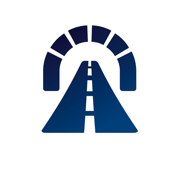 Simbol untuk luminer terowongan 