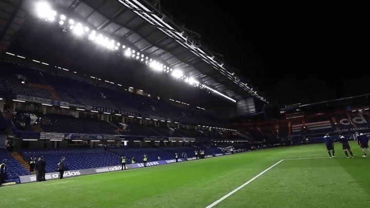 Led stadium floodlights @Stamford Bridge - Chelsea Football Club