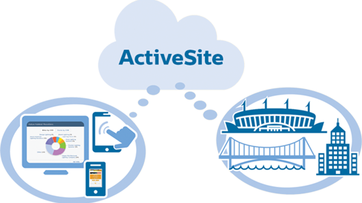Manage your Philips Color Kinetics connected lighting system remotely using the ActiveSite cloud dashboard