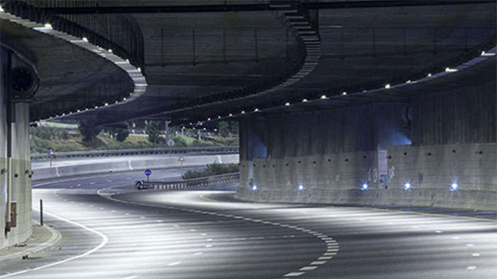 Reduce traffic congestion with LED marker lights and exit signs, road signs and safety signs