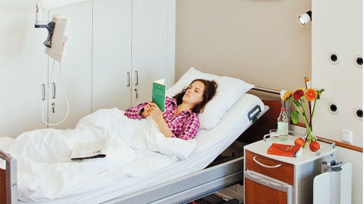 HealWell promotes healthier sleep rhythms and helps staff and patients see better, feel better and function better.