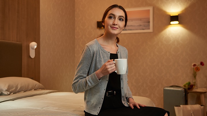 Hotel lighting: Philips Lighting’s RoomFlex can align lighting to guest and cleaner keycards