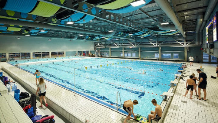 Recreational sports lighting -  indoor recreational sports facility
