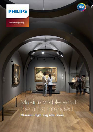 Museum lighting brochure